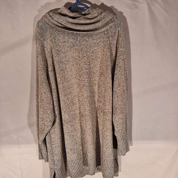 A Mtl 1980 Ladies Cowl Neck Long Sleeve Loose Fit Sweater / Tunic - Picture 2 of 7